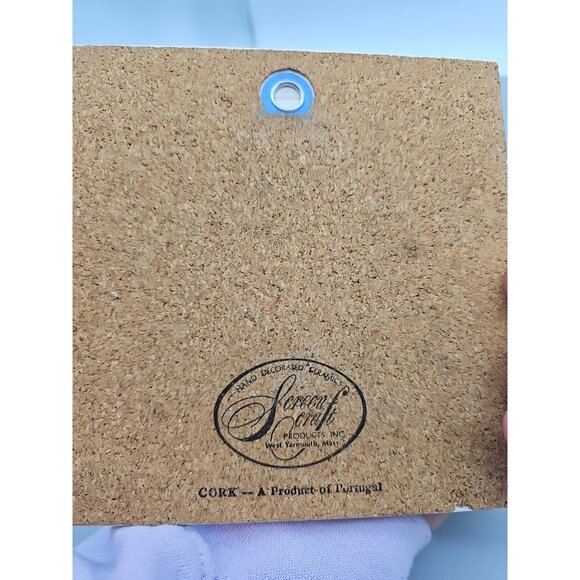 Ceramic Tile Trivet South Carolina Vintage The Palmetto State 6" Screencraft - Picture 4 of 6